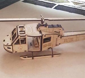 Helicóptero tridimensional