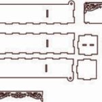 Muebles para muñecas 5 - Vector descarganle para corte CNC y grabado laser gratis | Stanser
