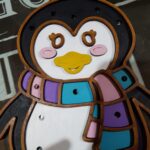 Pingüino decorativo - Vector descarganle para corte CNC y grabado laser gratis | Stanser