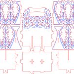 Portacervezas "Hojas" - Vector descarganle para corte CNC y grabado laser gratis | Stanser