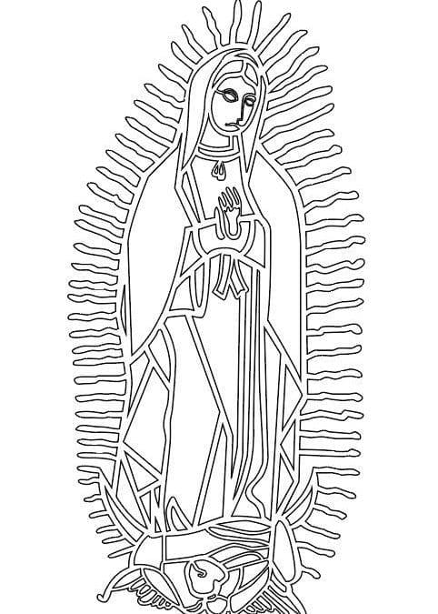 Imagen de la Virgen de Guadalupe