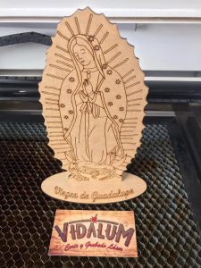 Decoración de la Virgen de Guadalupe