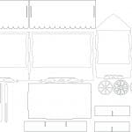 Carrito "Candy Bar" - Vector SVG DXF para CNC Router y Laser CO2 - Descargable gratis | Stanser
