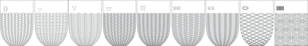 Dobleces — vector para corte CNC