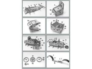 Auto antiguo armable