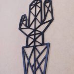 Decoración de pared: Cactus - Vector SVG DXF para CNC Router y Laser CO2 - Descargable gratis | Stanser