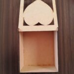 Caja sencilla "Tapa con corazón" - Vector descarganle para corte CNC y grabado laser gratis | Stanser