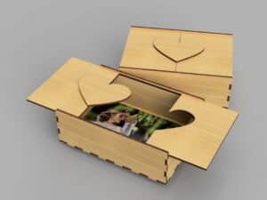 Caja «Corazón corredizo»