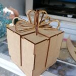 Caja mini "Regalo" - Vector SVG DXF para CNC Router y Laser CO2 - Descargable gratis | Stanser
