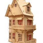 Casa de muñecas "Balcones" - Vector descarganle para corte CNC y grabado laser gratis | Stanser
