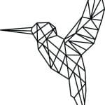Perfil de colibrí - Vector descarganle para corte CNC y grabado laser gratis | Stanser