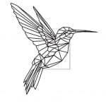 Perfil de colibrí 2 - Vector descarganle para corte CNC y grabado laser gratis | Stanser