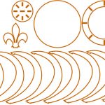 Corona Real sencilla - Vector SVG DXF para CNC Router y Laser CO2 - Descargable gratis | Stanser
