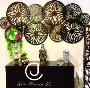 Decoraciones circulares «Flores»