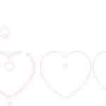 Corazón de buenos deseos - Vector descarganle para corte CNC y grabado laser gratis | Stanser
