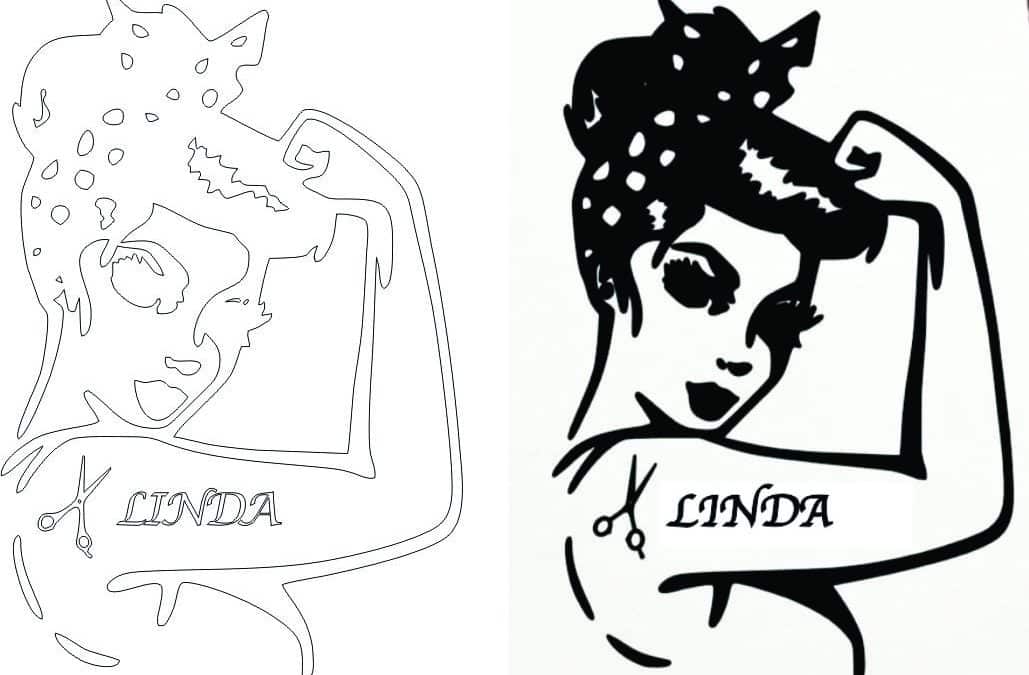 Tatuaje «Linda»