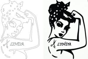 Tatuaje «Linda»