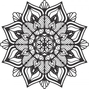 Cuadro de mandala