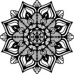 Flor de mandala - Vector descarganle para corte CNC y grabado laser gratis | Stanser