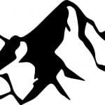 Grabado de montañas - Vector descarganle para corte CNC y grabado laser gratis | Stanser