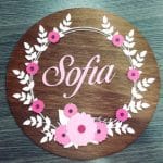 Nombre Floral - Vector descarganle para corte CNC y grabado laser gratis | Stanser