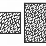 Patrones de hojas - Vector descarganle para corte CNC y grabado laser gratis | Stanser