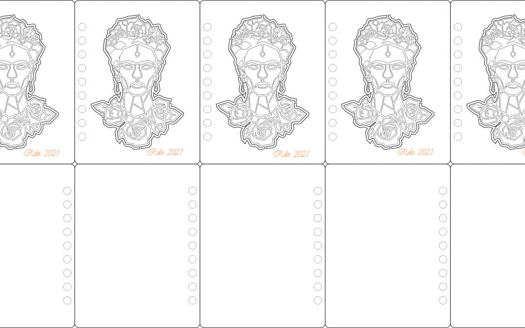 Portadas de agendas «Frida»