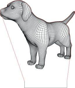 Lámpara de perro