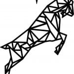 Cabra en dos patas - Vector descarganle para corte CNC y grabado laser gratis | Stanser