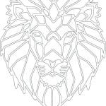 Cabeza de león 3 - Vector descarganle para corte CNC y grabado laser gratis | Stanser