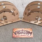 Servilletero "Caballos" - Vector descarganle para corte CNC y grabado laser gratis | Stanser
