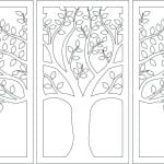 Set de cuadros "Árbol de la vida" - Vector descarganle para corte CNC y grabado laser gratis | Stanser