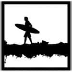 Set de cuadros "Atardecer" - Vector descarganle para corte CNC y grabado laser gratis | Stanser