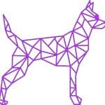 Perro de perfil - Vector descarganle para corte CNC y grabado laser gratis | Stanser
