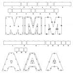 Letras "M" y "A" - Vector descarganle para corte CNC y grabado laser gratis | Stanser