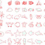 Animales marinos - Vector descarganle para corte CNC y grabado laser gratis | Stanser