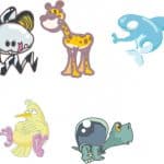 Animales animados 3 - Vector descarganle para corte CNC y grabado laser gratis | Stanser