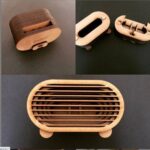 Amplificador de sonido para celular - Vector descarganle para corte CNC y grabado laser gratis | Stanser