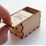Caja miniatura - Vector SVG DXF para CNC Router y Laser CO2 - Descargable gratis | Stanser
