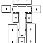 Caja "T" - Vector SVG DXF para CNC Router y Laser CO2 - Descargable gratis | Stanser