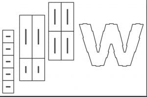 Caja «W»