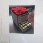 Caja para rosas con cajón - Vector SVG DXF para CNC Router y Laser CO2 - Descargable gratis | Stanser