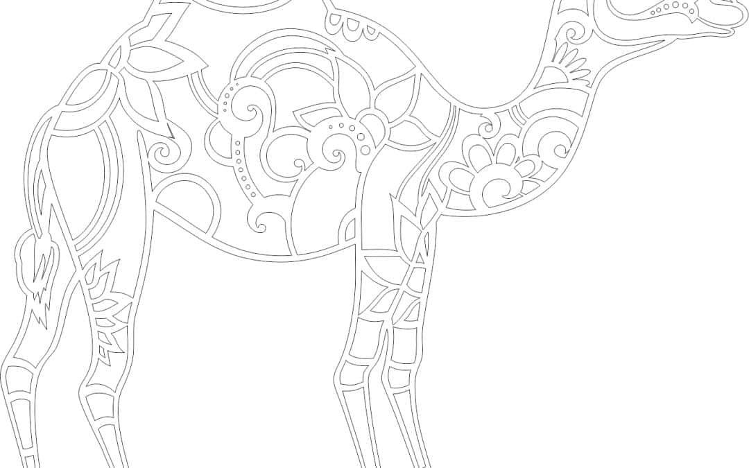 Camello mandala