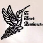 Colibrí "Resiliencia" - Vector SVG DXF para CNC Router y Laser CO2 - Descargable gratis | Stanser