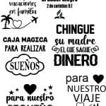 Frases para grabado 1 - Vector descarganle para corte CNC y grabado laser gratis | Stanser