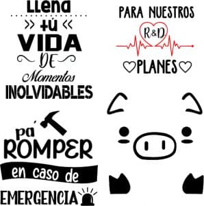 Frases de grabado 7