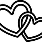 Corazones entrelazados - Vector descarganle para corte CNC y grabado laser gratis | Stanser
