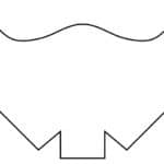 Cubrebocas de 1 pieza - Vector descarganle para corte CNC y grabado laser gratis | Stanser