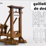 Guillotina - Vector descarganle para corte CNC y grabado laser gratis | Stanser