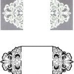 Par de invitaciones - Vector descarganle para corte CNC y grabado laser gratis | Stanser